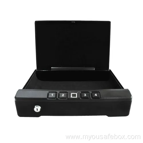 100% Full Inspection Portable Mini Pistol Safe Box Factory in China